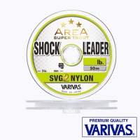 Леска Varivas Super Trout Area Shock Leader SVG2 NY 50m #0.6 3.5lb 0.128mm
