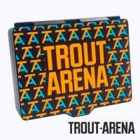 Trout Arena коробка для приманок в лоток столик Daiichiseiko черный