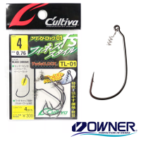 Крючки офсетные Owner 11757/51757 Twistlock Finesse TL-01 8 4шт