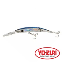 Воблер Yo-Zuri Crystal 3D Minnow Deep Diver Jointed 130F B