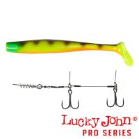 Мягкие приманки Lucky John Kubira Swim Shad Set 10.3+Stinger XL PG30 1шт