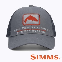 Кепка Simms Single Haul Small Fit (Gunmetal Trout)
