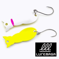 Блесна Luremaga Nyanko Spoon 1.6 LM White Cat