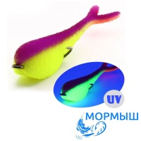 Поролоновые рыбки Мормыш Слаг с открытым двойником 16cm 09 2шт