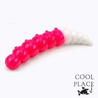 Мягкие приманки Cool Place Big Junior 43mm сыр 14 белый/розовый