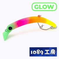 Воблер 1089 Koubou Sakasanyoro Slim 60FS Majikichi (Maniac's Fest color)