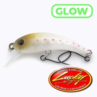 Воблер Lucky Craft x Justace Wah 40F Caterpillar Glow