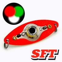 Блесна светящаяся SFT Booster T PK 5.5cm 10gr триколор