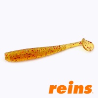Мягкие приманки Reins Aji Ringer Shad 1.5 566 Motor Oil Red Flake 15шт