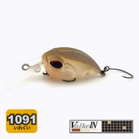 Воблер ValkeIN Haze Nano F Cafe Shredded Glow (1091)