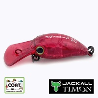 Воблер Jackall Timon Chibi PaniCra DR SS Clear Red Brown (COAT color)