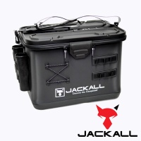 Баккан Jackall Tackle Container R L-size #Black (с держателями)
