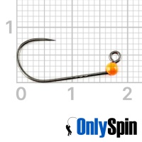 Форелевые джиг-головки OnlySpin Decoy AH-12 безбородые #8 0.1gr оранжевый 3шт
