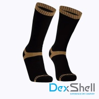 Водонепроницаемые носки DexShell Hytherm Pro Tobacco черный/коричневый M(39-42)