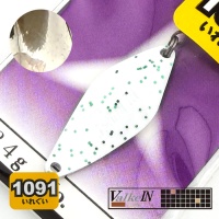 Блесна ValkeIN Hi Burst 1.6 Tochibayashi Silver (1091 color)