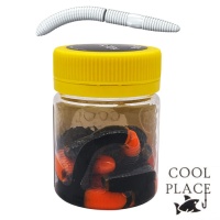Мягкие приманки Cool Place Stretch Floating 65mm сыр 21 black orange