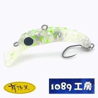 Воблер 1089 Koubou Sakasanyoro Slim 35FS Pecorino (Uchouten color)