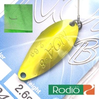 Блесна Rodio Craft x 1091 x Peach Bison Noa-B 2.6 Green Chart