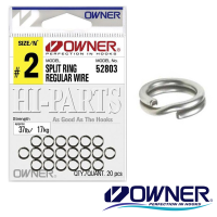 Заводные кольца Owner 72803 Split Ring Regular Wire #03 (20шт в уп)
