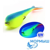 Поролоновые рыбки Мормыш Слаг с открытым двойником 18cm 11 2шт