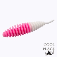 Мягкие приманки Cool Place Plamp сыр 14 белый/розовый