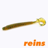 Мягкие приманки Reins G-Tail Saturn Micro 2 565 Motor Oil Green Flake 20шт