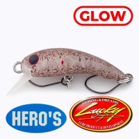 Воблер Lucky Craft Wah 33F Banzai Red Glow (Hero's color)