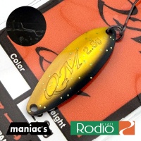 Блесна Rodio Craft QM 2.8 SM Kurogane (Maniac's color)