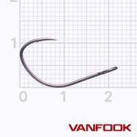 Крючки одинарные Vanfook SPB-41F #2 15шт