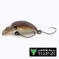 Воблер Jackall Timon Micro Panicra MR-F Rattle End Glow Pellet Brown