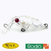 Воблер Rodio Craft Moca Rattle SR 2 Hook SS Clear (Uchouten color)