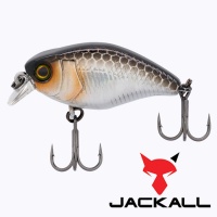 Воблер Jackall Micro Chubby hl silver & black