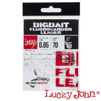 Поводок флюорокарбоновый Lucky John BigBait 1mm 80cm 30kg 1шт