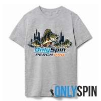Футболка Onlyspin Perch Pro 2026 серый меланж #S (limited)