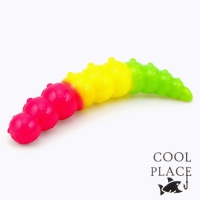 Мягкие приманки Cool Place Big Junior 43mm сыр 41 розовый/лимон/зеленый