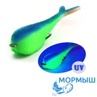 Поролоновые рыбки Мормыш Слаг с открытым двойником 18cm 14 2шт