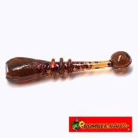 Мягкие приманки Bomber Baits Whitebait 20mm 001 UV Motor Oil 15шт