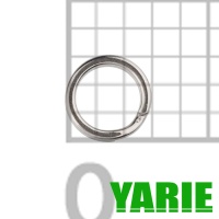 Заводные кольца Yarie 816 Split Ring Silver #0 8lb 3.6kg 60шт