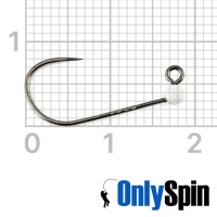 Форелевые джиг-головки OnlySpin Decoy AH-12 безбородые #8 0.9gr белый 3шт