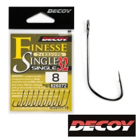 Крючки одинарные Decoy Single 32 Finesse #14 12шт