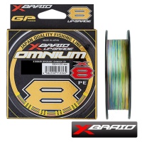 Шнур X-Braid Upgrade Omnium X8 150m multicolor #1 22lb 0.165mm 10kg