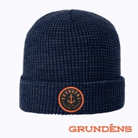 Шапка Grundens Anchor Waffle Beanie (Navy)