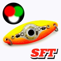 Блесна светящаяся SFT Booster T YO 5.5cm 10gr триколор