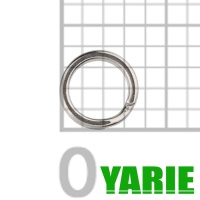 Заводные кольца Yarie 816 Split Ring Silver #0.5 9lb 4kg 60шт