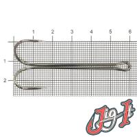Крючки двойные Jig It M-Long Double Hooks #4/0 10шт