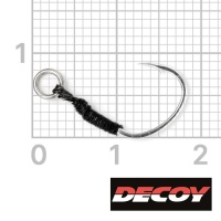 Крючки одинарные Decoy DJ-74 Super Light Assist Single #6 3шт