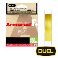 Шнур DUEL Armored F+ 150m golden yellow #0.1 4lb 0.06mm 2kg