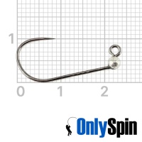 Форелевые джиг-головки OnlySpin Decoy AH-12 безбородые #4 0.9gr серебро 3шт