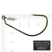Крючки офсетные VidoCraft VD-107 Swim Bait Hook 4/0 3шт