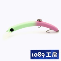 Воблер 1089 Koubou Sakasanyoro Slim 70S 04 Glow&Glow